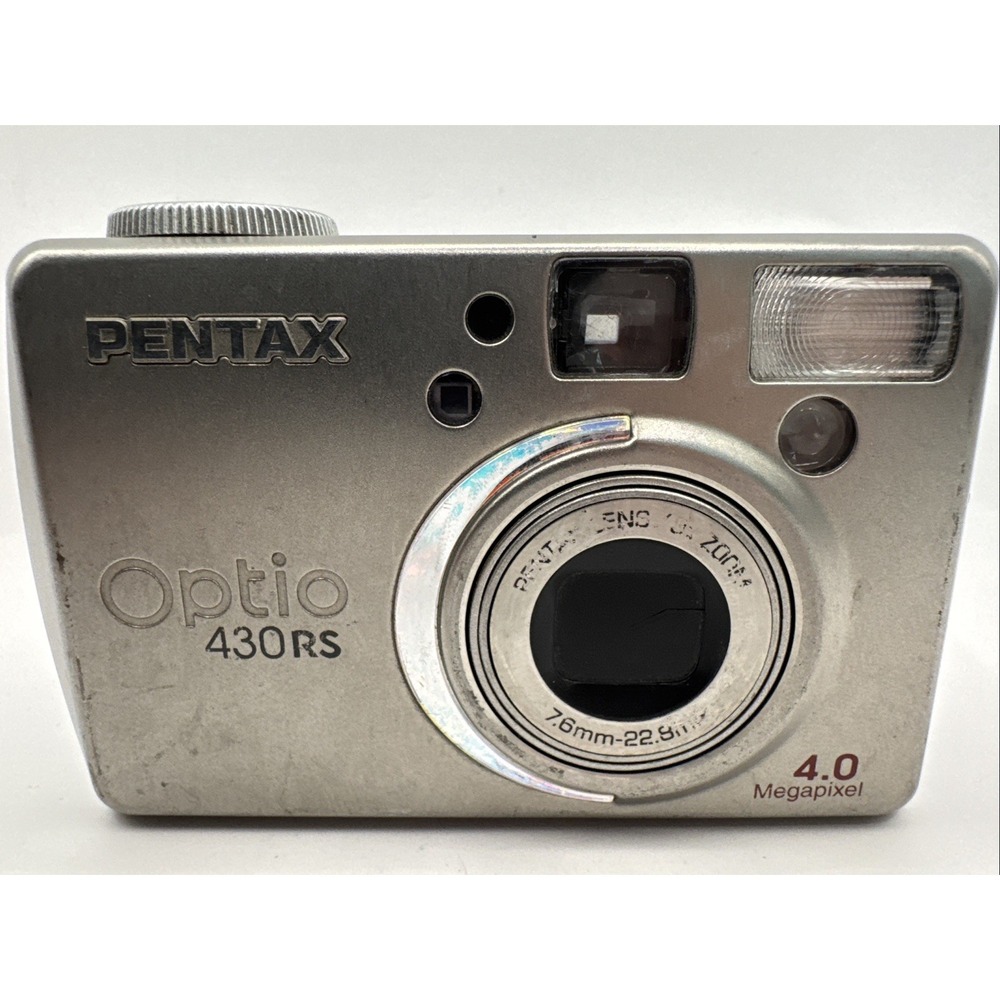 Pentax Optio 430RS‎ Digital Camera 4.0 MP Compact 3x Optical Zoom [Untested]